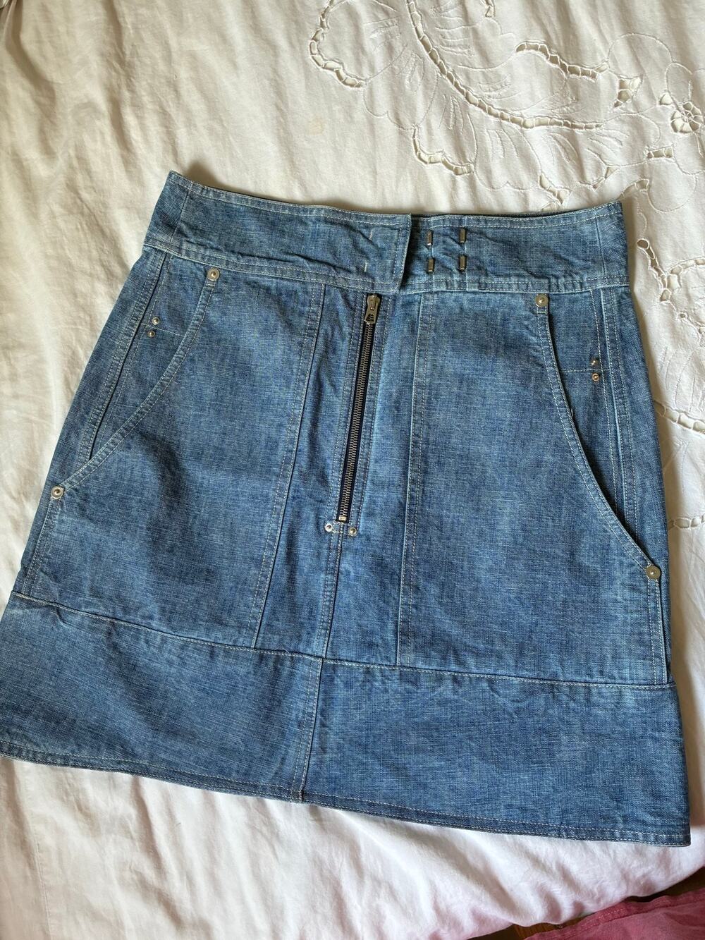 Isabel Marant Natalia denim mini skirt